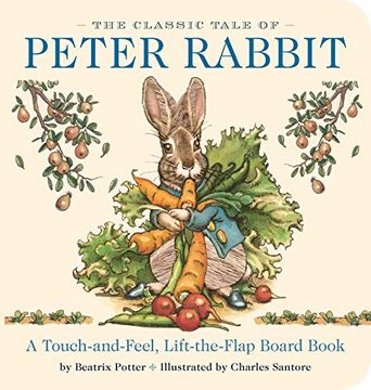 portada The Classic Tale of Peter Rabbit Touch-And-Feel Board Book (in English)