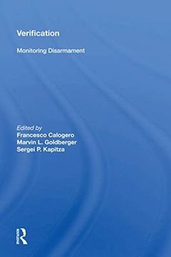 portada Verification: Monitoring Disarmament (en Inglés)