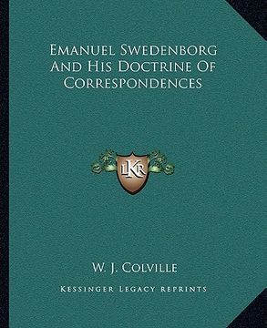 portada emanuel swedenborg and his doctrine of correspondences (en Inglés)