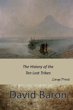 portada The History of the Ten Lost Tribes: Large Print (in English)