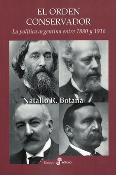 portada El Orden Conservador. La Politica Argentina Entre 1880 y 1916 (in Spanish)