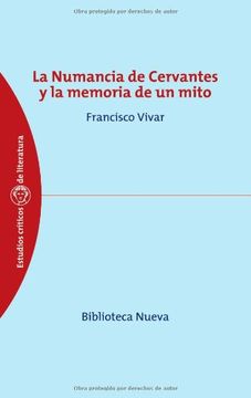 portada La Numancia De Cervantes Y La Memoria De Un Mito