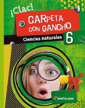 portada Ciencias Naturales 6 Santillana Clac Carpeta con Gancho