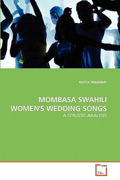 portada mombasa swahili women's wedding songs (en Inglés)