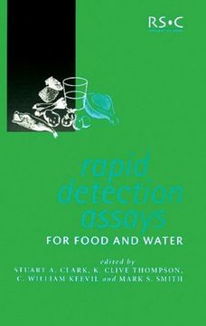 portada Rapid Detection Assays for Food and Water (Special Publications) (en Inglés)