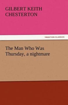 portada the man who was thursday, a nightmare (en Inglés)