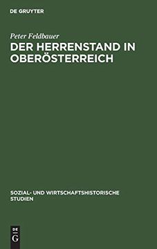 portada Der Herrenstand in Oberösterreich (en Alemán)