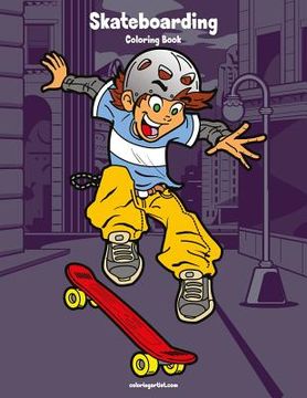 portada Skateboarding Coloring Book 1 (en Inglés)