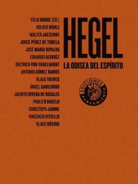 portada Hegel: La Odisea del Espiritu (in Spanish)
