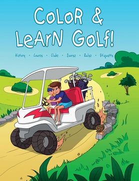 portada Color and Learn Golf! (en Inglés)