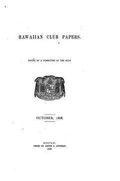 portada Hawaiian Club Papers (1868)