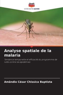 portada Analyse spatiale de la malaria (en Francés)