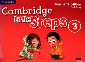 portada Cambridge Little Steps Level 3 Teacher's Edition (in English)