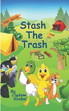 portada Stash the Trash: Early Decodable Book (en Inglés)