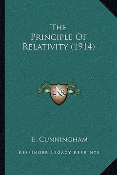 portada the principle of relativity (1914) (en Inglés)