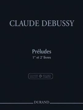 portada Debussy: Preludes - Books 1 & 2 (in French)