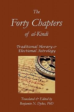 portada the forty chapters of al-kindi (en Inglés)