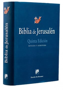 portada Biblia de Jerusalén manual 5ª edición - modelo 1 (in Spanish)