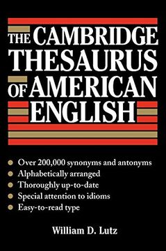portada The Cambridge Thesaurus of American English (en Inglés)