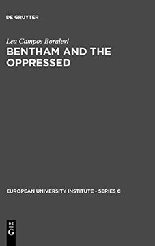 portada Bentham and the Oppressed (European University Institute - Series c) (en Inglés)