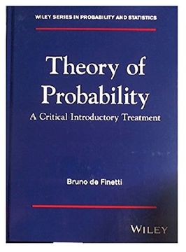 portada Theory of Probability: A Critical Introductory Treatment (en Inglés)