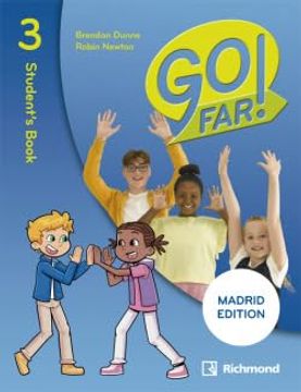 portada Go Far! 3 Student's Madrid (en Inglés)