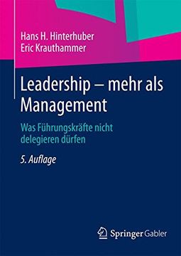 portada Leadership - Mehr als Management: Was Führungskräfte Nicht Delegieren Dürfen (in German)