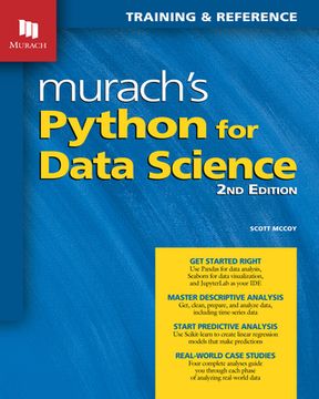 portada Murach's Python for Data Science (2nd Edition): Training and Reference (en Inglés)
