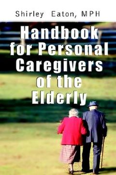 portada handbook for personal caregivers of the elderly