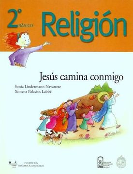 portada Jesús camina conmigo - 2º básico - religión