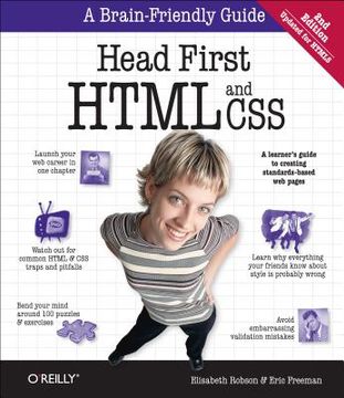 portada Head First Html and Css: A Learner'S Guide to Creating Standards-Based web Pages (en Inglés)