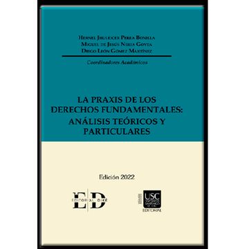 portada LA PRAXIS DE LOS DERECHOS FUNDAMENTALES: ANALISIS TEORICOS Y PARTICULARES