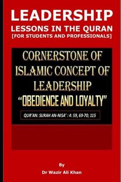 portada Leadership Lessons in the Quran [for Students and Professionals] (en Inglés)