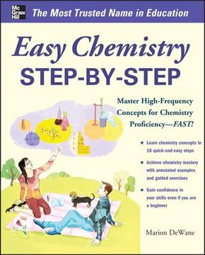 portada easy chemistry step-by-step (en Inglés)