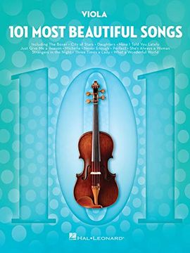 portada 101 Most Beautiful Songs: For Viola (101 Songs) (en Inglés)