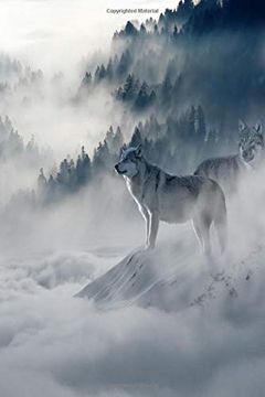 portada Wolves in the Fog: Wolves Hunt Together for Their Preferred Prey, Large Animals Such as Deer, Elk, and Moose. When They are Successful, Wolves do not. Can Consume 20 Pounds of Meat at a Sitting (en Inglés)