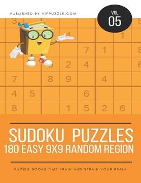 portada Sudoku Puzzles - 180 Easy 9x9 Random Regions