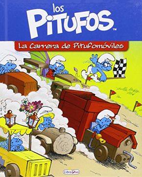 portada Historias de Pitufos. La Gran Carrera de Pitufmóviles (in Spanish)