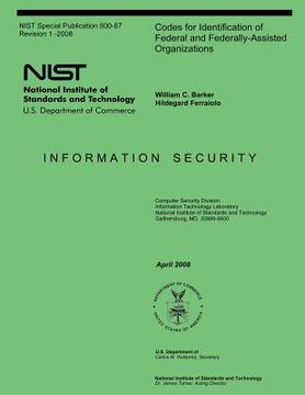 portada Codes for Identification of Federal and Federally-Assisted Organizations (en Inglés)