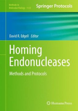 portada Homing Endonucleases: Methods and Protocols (Methods in Molecular Biology)
