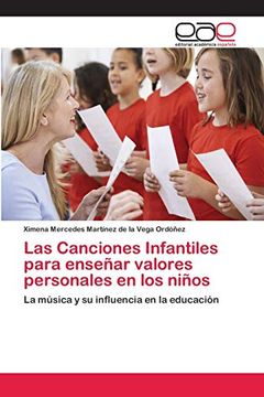 portada Las Canciones Infantiles Para Enseñar Valores Personales en los Niños