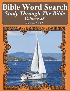 portada Bible Word Search Study Through The Bible: Volume 88 Proverbs #1 (en Inglés)