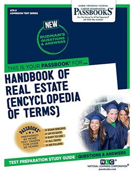 portada Handbook of Real Estate (Hre) (Encyclopedia of Terms) (en Inglés)