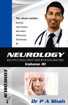 portada Neurology Multiple Choice Questions with Explanations: Volume III (en Inglés)