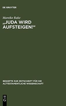 portada Juda Wird Aufsteigen! Untersuchungen zum Ersten Kapitel des Richterbuches (en Alemán)
