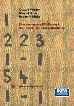 portada Eine Elementare Einführung in Die Theorie Der Turing-Maschinen