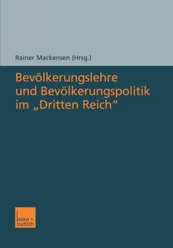 portada Bevölkerungslehre und Bevölkerungspolitik im „Dritten Reich“ (German Edition)