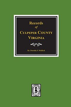 portada Records of Culpeper County, Va