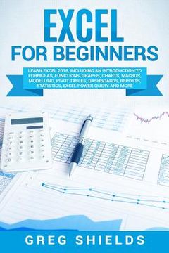 portada Excel for Beginners: Learn Excel 2016, Including an Introduction to Formulas, Functions, Graphs, Charts, Macros, Modelling, Pivot Tables, D (in English)