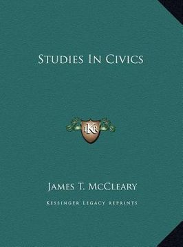 portada studies in civics (in English)